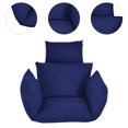 thumbnail image 6 of oshhni Egg Chair Cushion Easy to Install Chair Pad for Living Room Balcony Backyard Navy Blue, 6 of 9
