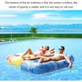 thumbnail image 4 of Inflatable Floating Row, Adult Outdoor Water Swimming Pool Mattress Portable Foldable Floating Row, Camping Office Air Beach Swimming Pool Bed Recliner,D Water Inflatable Toy, 4 of 5