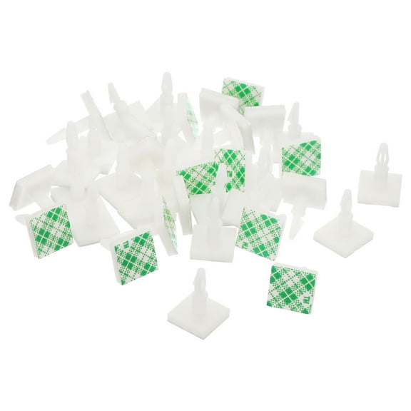 Uxcell Sticky PCB Spacer, 0.37" Supporting Height Adhesive Standoffs, White 40Pack