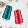 thumbnail image 7 of 1093.62 Yards 2 Colors Sequin Sparkle Yarn Accessories Metallic Polyester Glitter Sequins Thread Hand Needle String with Spool for Sewing Making DIY Craft Knitting Crocheting Clothes Decor, 7 of 7