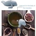 thumbnail image 4 of Mistayd Manatee Tea Strainer, Silicone Tea Infuser, Cute Loose Leaf Tea Steeper Set for a Mug or a Cup, Gift for Tea Lovers, 1 Loose Leaf Tea Strainer, 4 of 5
