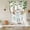 White, variant on Spring Forest Animals Tie Up Curtains for Windows, Adjustable Balloon Window Shades, Floral Botanical Trees Kitchen Window Treatments Adjustable Roll Up Curtain for Basement/Nursery 52"x45"