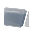 thumbnail image 2 of Clear Plastic Exhibition Worker Name Tag Position Badge ID Card Holder 10PCS, 2 of 3