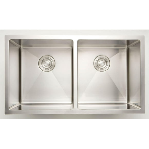 American Imaginations 31-in. W CSA Approved Stainless Steel Kitchen Sink With 2 Bowl And 16 Gauge AI-27427