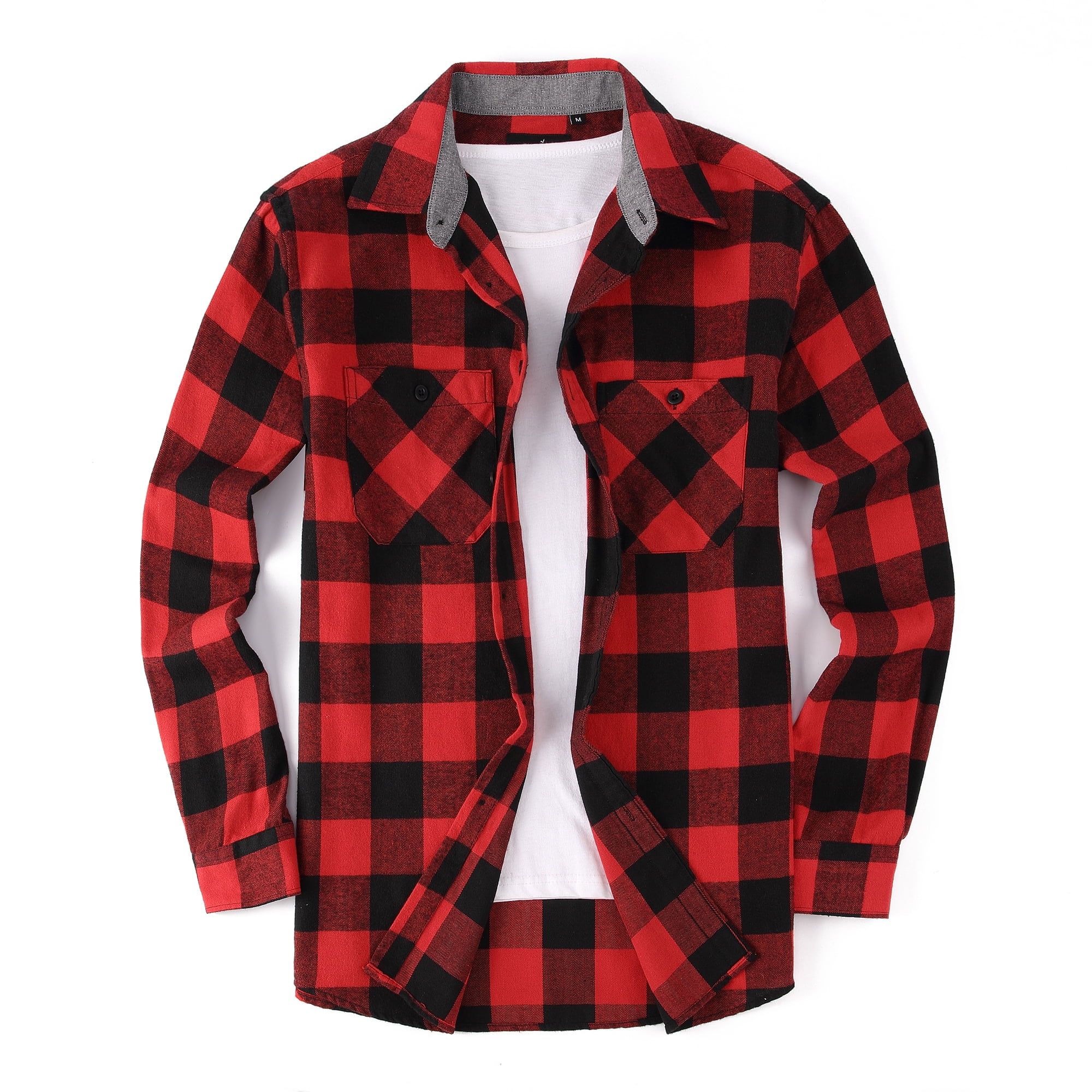 mens flannel shirt 2xl
