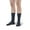 Navy, variant on Ames Walker AW Style 195 E-Z Walker Sport 8-15 mmHg Mild Compression Crew Socks Black Xlarge