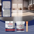 thumbnail image 1 of DPTALR High-Glossceramic Tile Effect Epoxy Floor Coating Waterproof Water-Based Epoxy Floor Paint Non-Slip Wear-withstand Long-Lasting Garage Floor Paint Ceramic Paint, 1 of 9