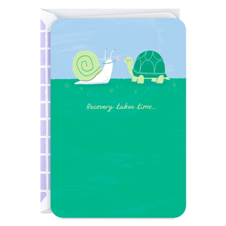 Hallmark Just Because Get Well Card (Recovery Takes Time)