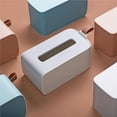 thumbnail image 3 of Caja De Papel Caja De Pañuelos Hogar Sala De Estar Creativa Mesa De Té Control Remoto, Caja De Almacenamiento Rollo De Cartón, Simple Europa Del Norte Cateissary HA023842-00, 3 of 7
