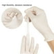 thumbnail image 2 of 50 piezas / guantes desechables Guantes elásticos de látex de goma sin polvo grueso Estéri Abanopi Guantes, 2 of 7