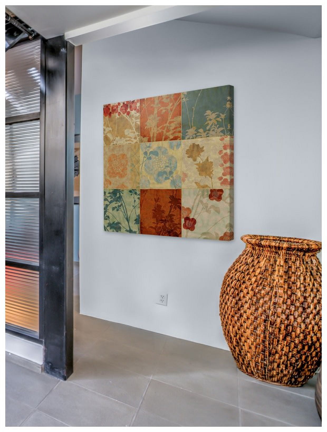 "Nine Branches - Gold" Painting Print on Wrapped Canvas