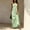Green, variant on Women's Halter Keyhole Maxi Dress, Empire Waist Gathered Bust, Sleeveless Vacation Outfit, Summer Dress for Women Light Blue XS