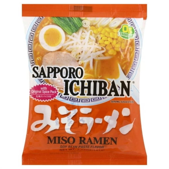 Sapporo Ichiban Miso Ramen, 3.55 oz