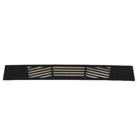 Moomba Boat Deck Vent Grille 114109 | Transom 26 x 3 Inch Black Aluminum