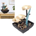 thumbnail image 1 of Decoración de la Fuente de Agua, 3 Capas Maravillosas Fuentes de Agua de Escritorio Gif Decorativa Con Accesorios de Piedra para la Oficina, 1 of 7