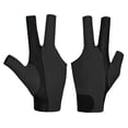 thumbnail image 1 of Mosiee 1Pcs Billiards Gloves 3-Finger Pool Snooker Glove Breathable For Left Rght Hand, 1 of 9