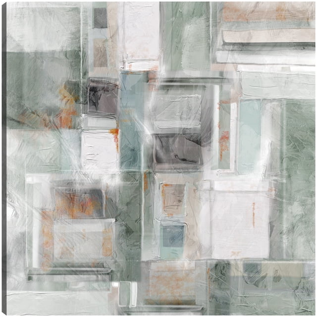Cuadro Decorativo - cubista I Jr Impresión en canvas, estrechado