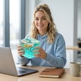 thumbnail image 7 of 3D Cartoon Figurine Decompression Gifts, Simulation Squeeze Vent Gifts Unlimited Stress Relief Sensory Fidget Gifts for Adults Anxiety Relief and Desk Decor at Home Office, 1.77*1.77*1.77 Inch, Blue, 7 of 7