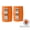 Orange+orange, variant on Egg Peeler Tool Set of 2, Food Grade Portable Eggshell Remover for Hard Boiled and Raw Eggs, Quick Egg Sheller for Kitchen Use