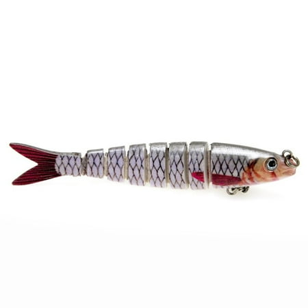 9cm/7g Multi Sections Fishing Lure Sinking Swimbait Crankbait hard bait