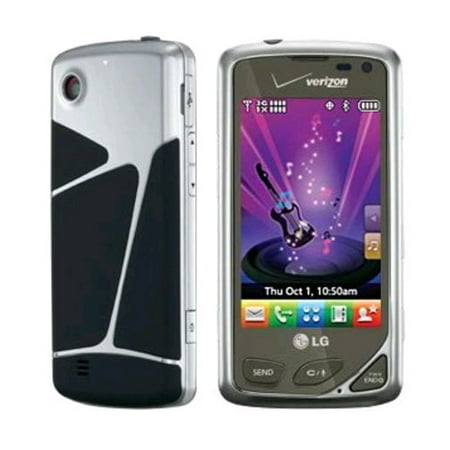 LG Chocolate Touch VX8575 Replica Dummy Phone / Toy Phone (Chrome & Black) (Bulk