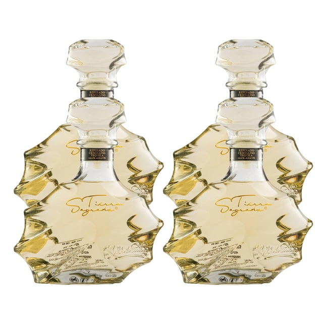 Pack de 4 Tequila Tierra Sagrada Reposado Cristalino 750 ml