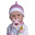 thumbnail image 2 of JC Toys La Baby Caucasian 16-inch Small Soft Body Baby Doll La Baby | Washable |Removable Pink Floral Outfit w/Hat, Pacifier & Magic Bottle | for Children 12 Months +, 2 of 5