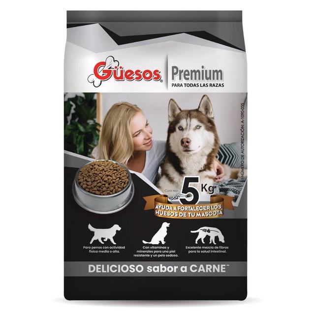 Alimento para perros Güesos Premium 5Kg