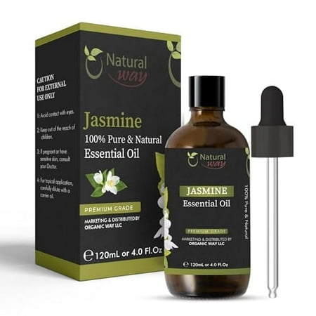 Natural Way Jasmine Essential Oil, 4 Oz