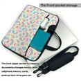 thumbnail image 2 of Lsque Cute Unicorn Pattern Laptop Bag – Portable & Slim Single-Shoulder Computer Case with Adjustable Strap, Protective, Lightweight for 13”/14”/15.6” Laptops, 2 of 8
