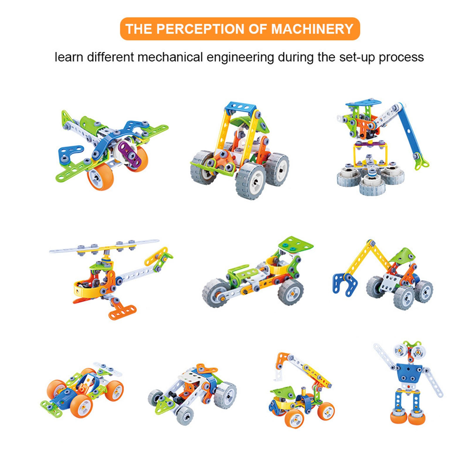 2024 Upgraded Building Kit Toys Electric Assembly Toys For Boys Robot 2024 Upgraded Building Kit Toys Electric Assembly Toys For Boys Robot