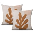 thumbnail image 1 of Geometric Pattern Boho Farmhouse Throw Pillow Covers 20x20 Inch, Throw Pillow Covers Set of 2, Decorative Pillows for Couch, Sofa, Bed, Fall Home Decor, 1 of 7