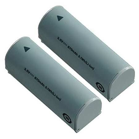 2 Pack Replacement Battery For Canon NB-9L