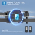 thumbnail image 4 of AUOSHI V1 Mini FPV Drone with 1080P HD Camera, Dual Lens & VR Mode, Optical Flow, 2 Batteries, Gesture/Voice/Gravity Control, 360°Flip, Orbit & Follow – Fun Gift for Kids, Teens,Adults & Beginners, 4 of 16