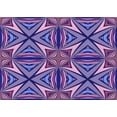 thumbnail image 1 of Ahgly Company Machine Washable Indoor Rectangle Transitional Bright Purple Area Rugs, 2' x 3', 1 of 7
