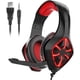 thumbnail image 1 of Auriculares profesionales para juegos con cancelación de ruido Auriculares con micrófono, con luces LED y canales estéreo, para Ps4, Ps5, PC, Xbox One, Switch, para niños y adultos Namotu CZDZ-HQ111-2, 1 of 6