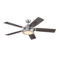 thumbnail image 1 of Prominence Home Ventilador de Techo Smart de 52 pulgadas con Luz y 5 Aspas Reversibles con Control Remoto, Modelo Potomac, 1 of 8