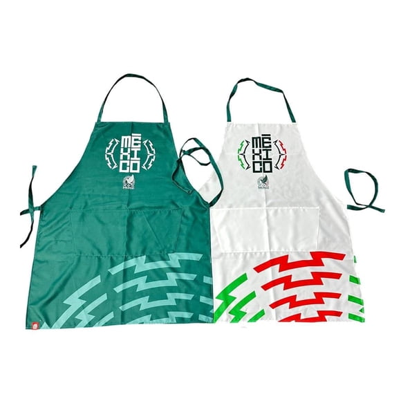Mandil Selección Nacional de México FMF para cocina unisex