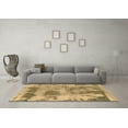 thumbnail image 3 of Ahgly Company Indoor Square Abstract Brown Modern Area Rugs, 8' Square, 3 of 4