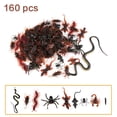 thumbnail image 1 of Prop De Broma Para Fiesta De Halloween, Cucaracha Falsa, Araña, Gusano, Escorpión, Gecko, Juguetes Engañosos, Conjunto De Juguetes De Insectos Realistas Vogacara FN003372-00, 1 of 6