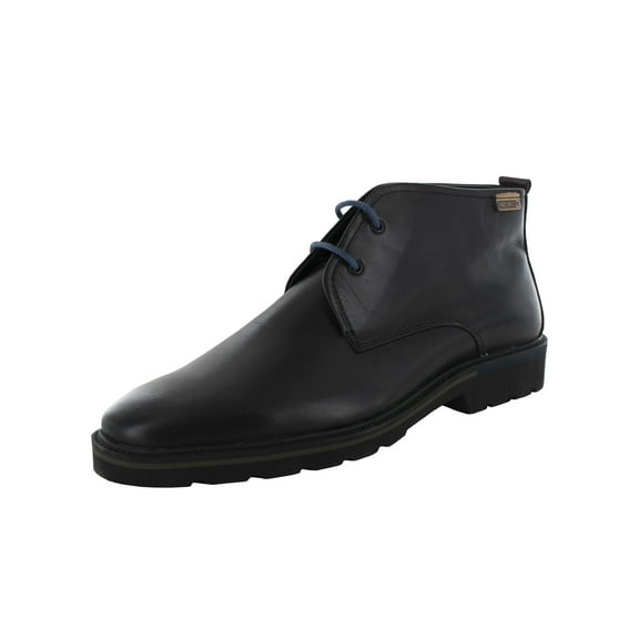 Pikolinos Mens Salou M9M-8148 Chukka Boot, Black/Garnet, 41 M EU / 7.5-8 M US