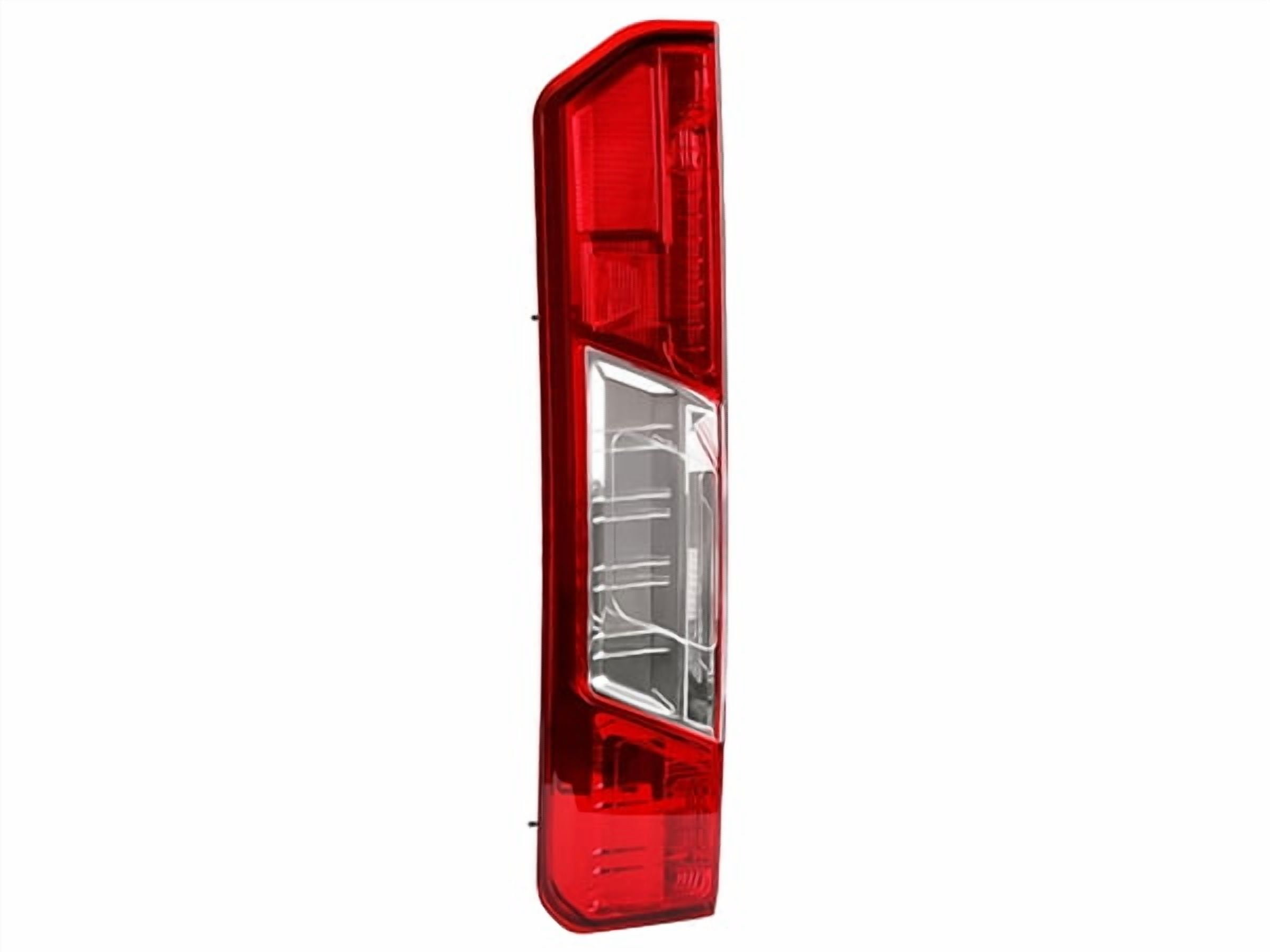 Kojem LH Tail Light Assembly for 2015-2022 Ford Transit 150 250 350 350HD Replacement for CK4Z-13405-G FO2800242C Rear Taillights Tail Lamp Red Lens+Clear Lens Driver Side