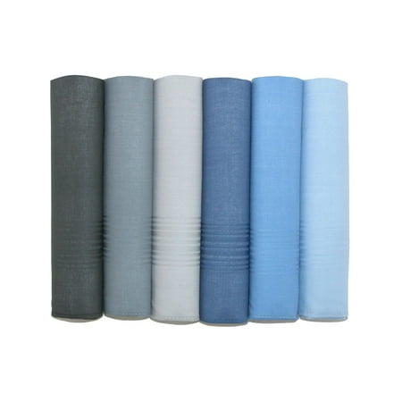 - Size one size Men's Cotton Multi-Color Dress Handkerchief Set (Pack of 6), Multi-color