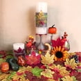 thumbnail image 5 of Coolmade 500 Pcs Artificial Maple Leaves Fall Leave Mixed 9 Autumn Colored Leaves for Thanksgiving Day Autumn Leaf Party Table Decor, 5 of 7