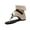 Khaki, variant on Women's Flat Thong Sandals Boots Adjustable Buckle Open Toe Zipper Wedge High Top Gladiator Booties Party Vocation