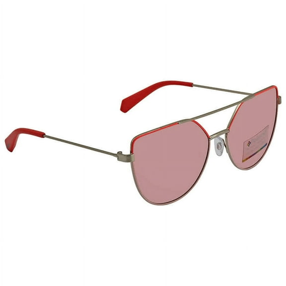 Polaroid PLD6057S035J58 Sunglasses Pink Geometric