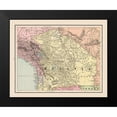 thumbnail image 2 of Cram 18x15 Black Modern Framed Museum Art Print Titled - South America Bolivia - Cram 1892, 2 of 5