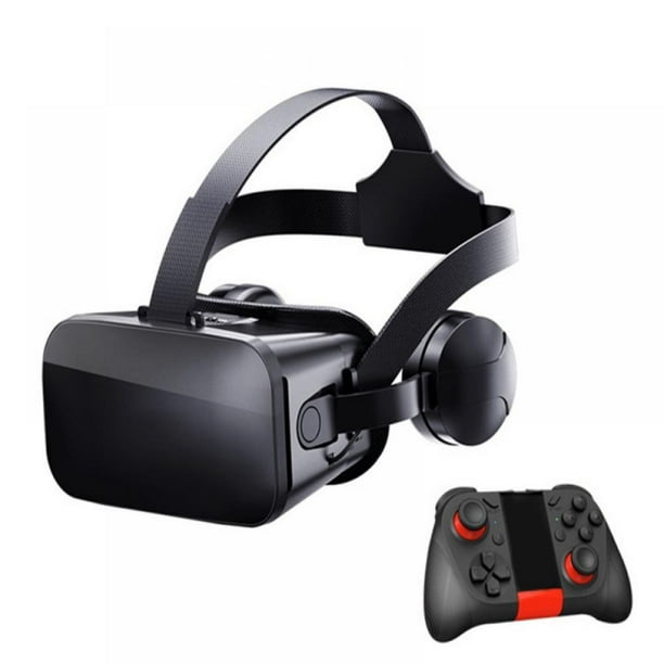 arbejder Markér Dingy VR Headset Compatible with iPhone & Android Phone - Universal Virtual  Reality Goggles w/ Remote Controller - Play Your Best Mobile Games 360  Movies with Soft & Comfortable New 3D VR Glasses - Walmart.com