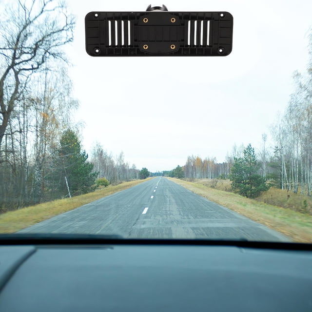 WHAMVOX 1Set Black Abs Rear View Mirror Mount Holder for Dash Cam with Suction Cup Rearview Mirror Support