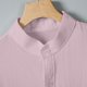 thumbnail image 4 of pstuiky camiseta de hombre, Camisa informal de manga corta con cuello alto, bolsillos y botones de color liso para hombre camisas casuales para hombre xxl, 4 of 9